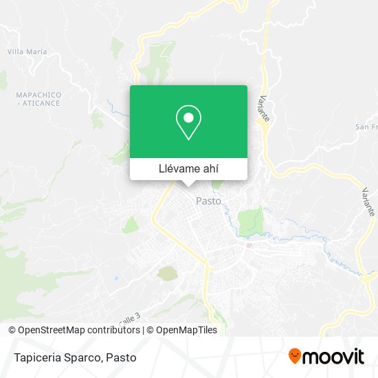 Mapa de Tapiceria Sparco