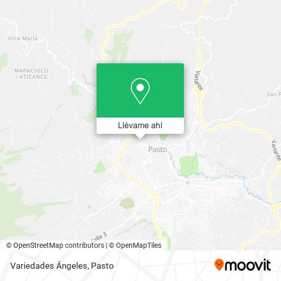 Mapa de Variedades Ángeles