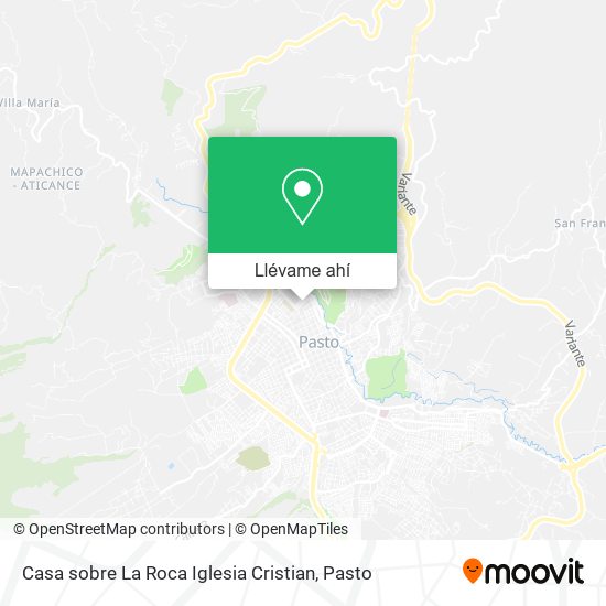 Mapa de Casa sobre La Roca Iglesia Cristian