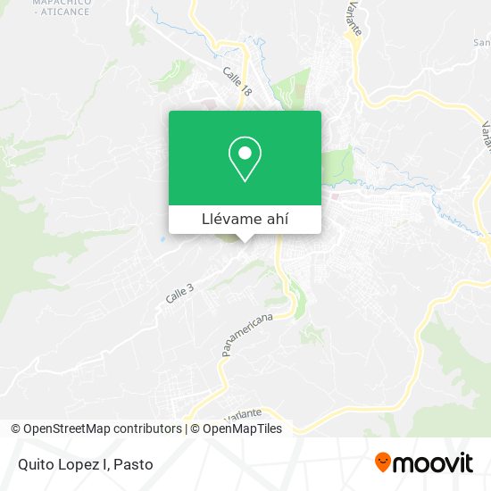 Mapa de Quito Lopez I