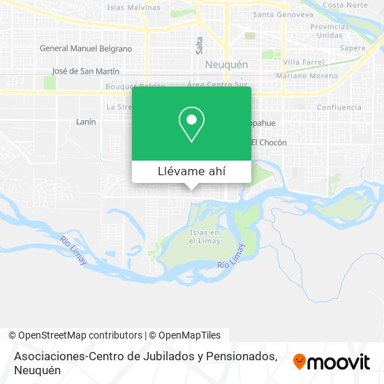 Mapa de Asociaciones-Centro de Jubilados y Pensionados