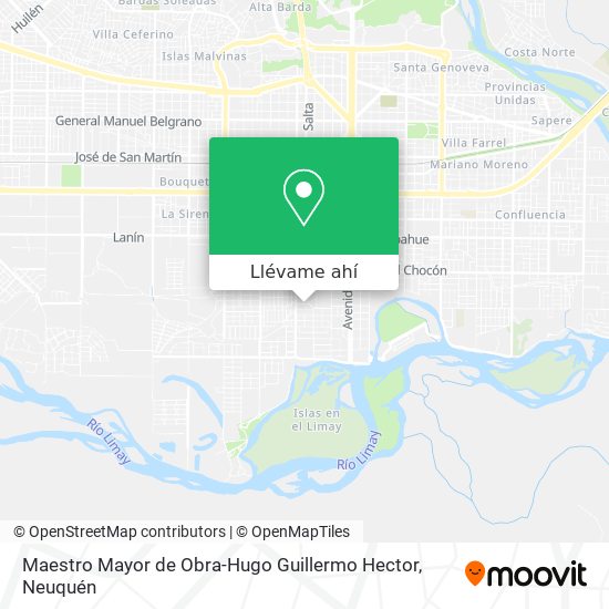 Mapa de Maestro Mayor de Obra-Hugo Guillermo Hector