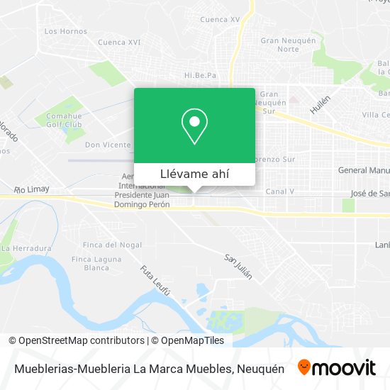 Mapa de Mueblerias-Muebleria La Marca Muebles