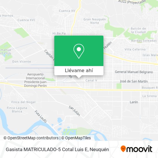 Mapa de Gasista MATRICULADO-5 Cotal Luis E