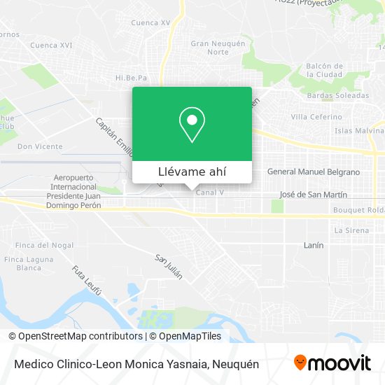 Mapa de Medico Clinico-Leon Monica Yasnaia