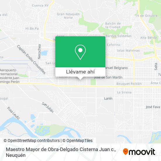 Mapa de Maestro Mayor de Obra-Delgado Cisterna Juan c.
