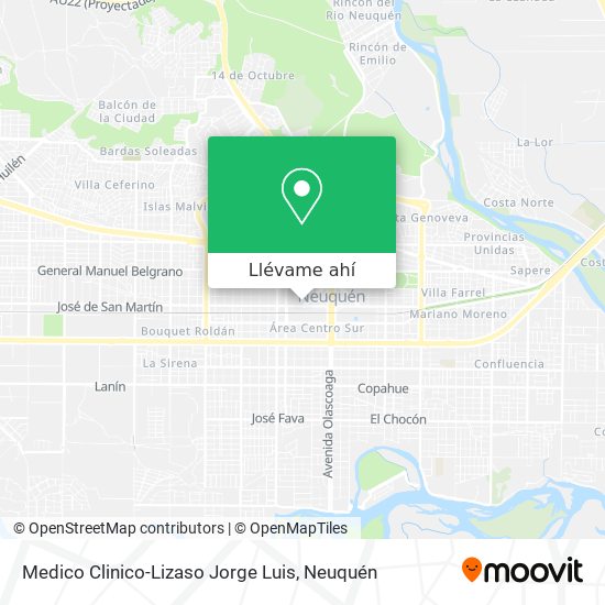 Mapa de Medico Clinico-Lizaso Jorge Luis