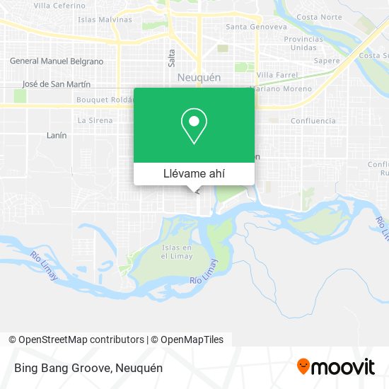 Mapa de Bing Bang Groove