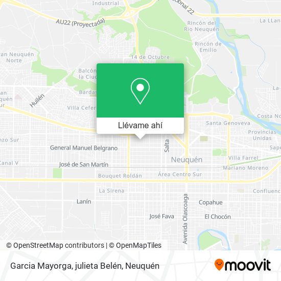 Mapa de Garcia Mayorga, julieta Belén