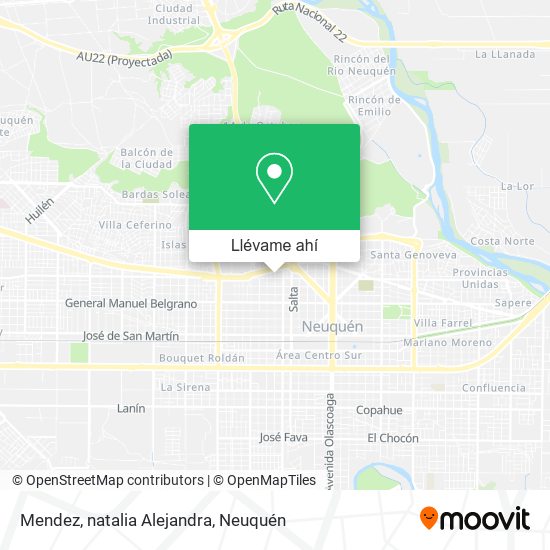 Mapa de Mendez, natalia Alejandra