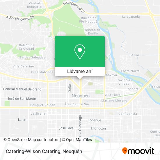 Mapa de Catering-Wilson Catering