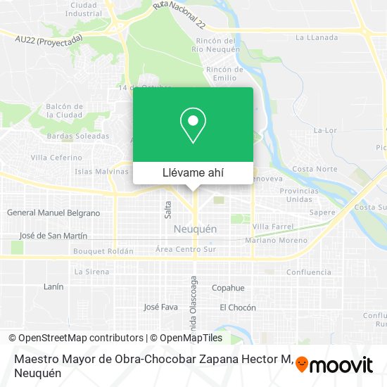 Mapa de Maestro Mayor de Obra-Chocobar Zapana Hector M