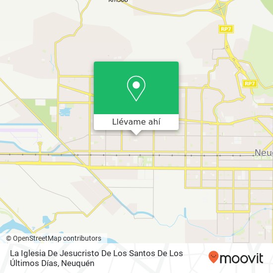 Mapa de La Iglesia De Jesucristo De Los Santos De Los Últimos Días