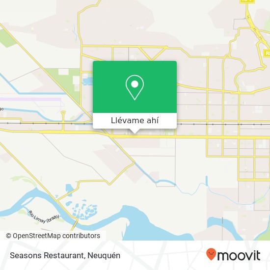 Mapa de Seasons Restaurant, Doctor Teodoro L. Planas 8300 Neuquén