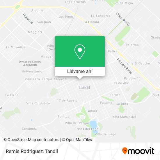 Mapa de Remis Rodriguez
