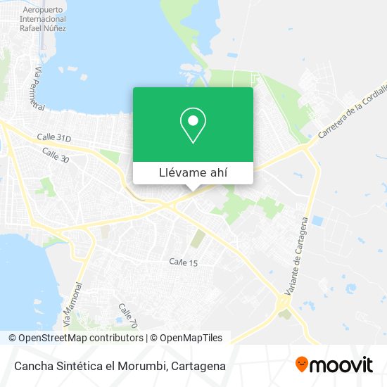 Mapa de Cancha Sintética el Morumbi