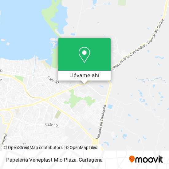 Mapa de Papelería Veneplast Mio Plaza