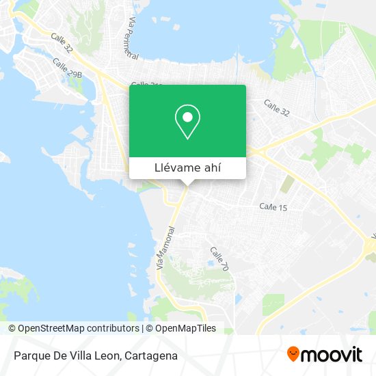 Mapa de Parque De Villa Leon
