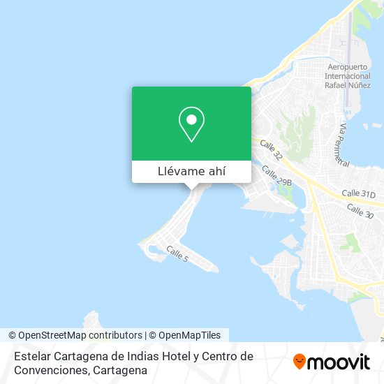 Mapa de Estelar Cartagena de Indias Hotel y Centro de Convenciones