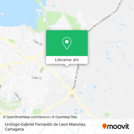 Mapa de Urólogo-Gabriel Fernando de Leon Manotas