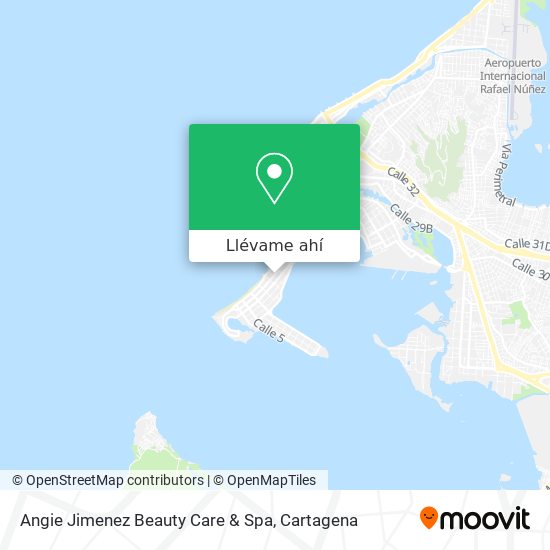 Mapa de Angie Jimenez Beauty Care & Spa