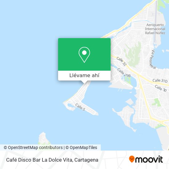 Mapa de Café Disco Bar La Dolce Vita