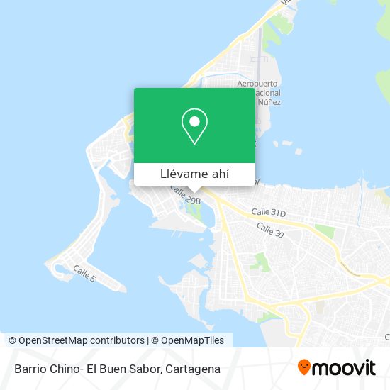 Mapa de Barrio Chino- El Buen Sabor