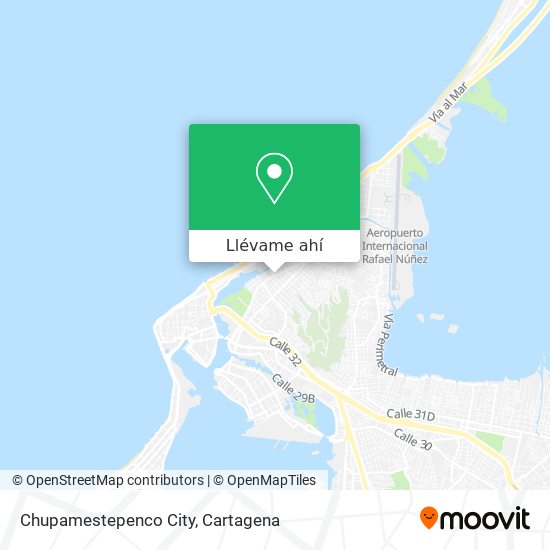 Mapa de Chupamestepenco City