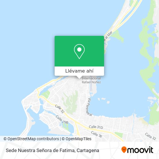 Mapa de Sede Nuestra Señora de Fatima