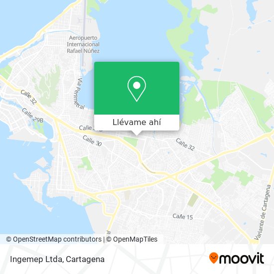 Mapa de Ingemep Ltda