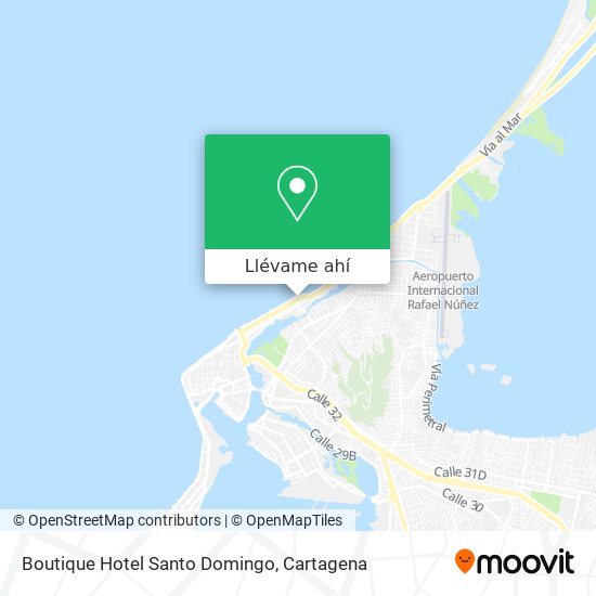 Mapa de Boutique Hotel Santo Domingo