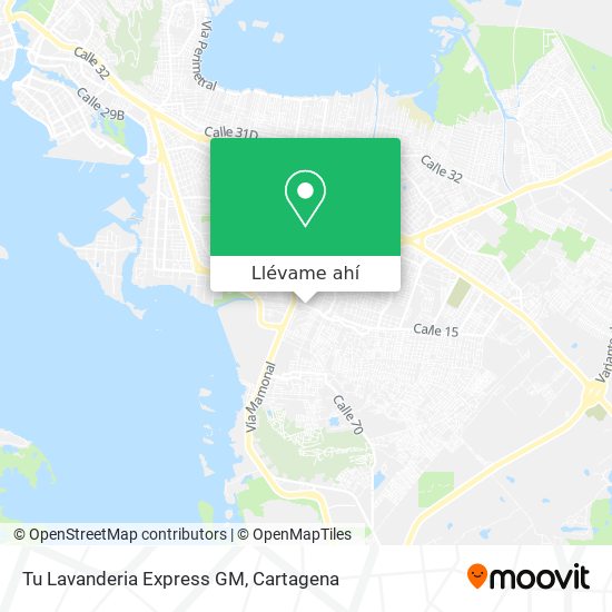 Mapa de Tu Lavanderia Express GM