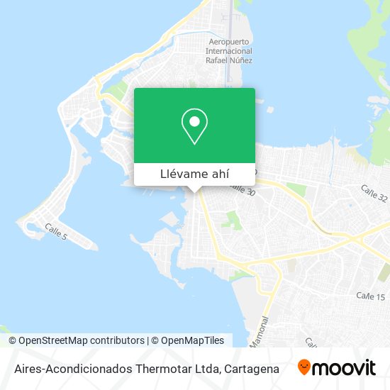 Mapa de Aires-Acondicionados Thermotar Ltda