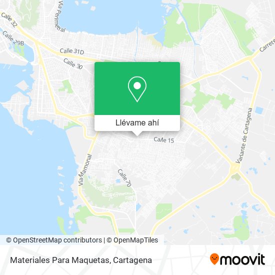 Mapa de Materiales Para Maquetas