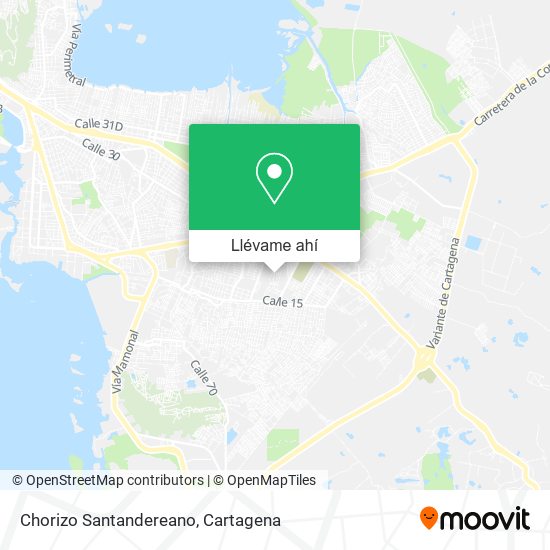 Mapa de Chorizo Santandereano
