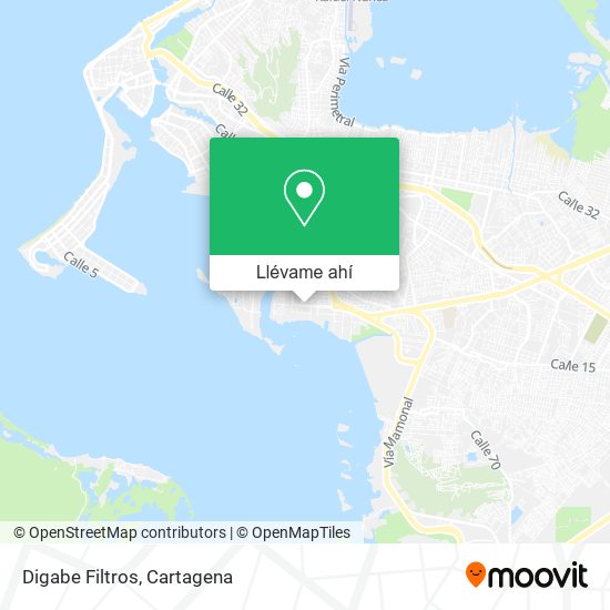 Mapa de Digabe Filtros