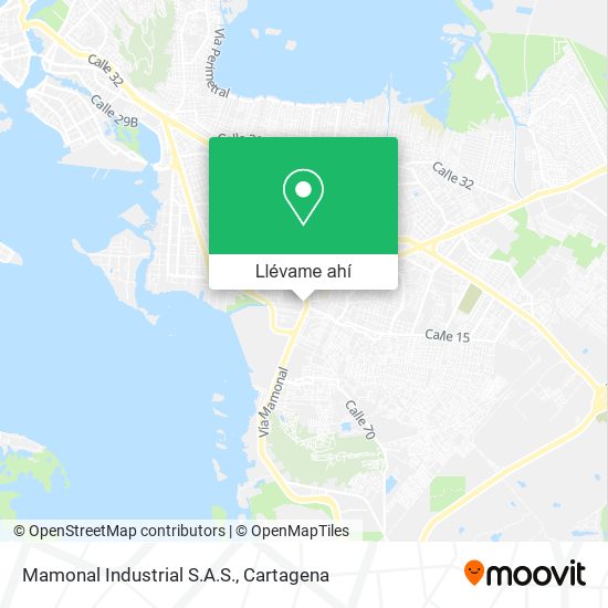 Mapa de Mamonal Industrial S.A.S.