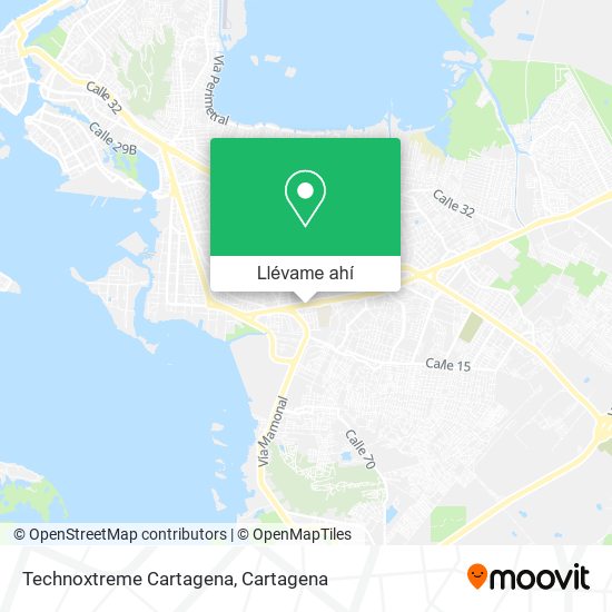 Mapa de Technoxtreme Cartagena
