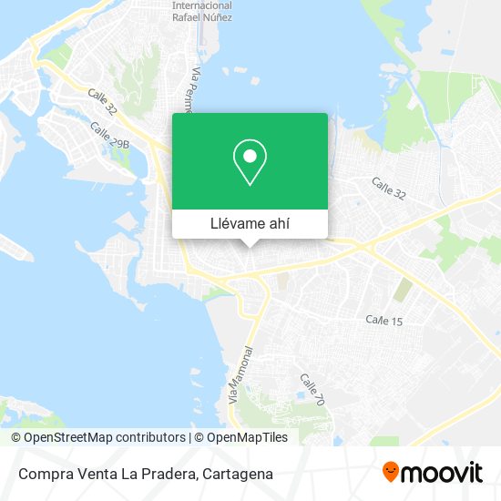 Mapa de Compra Venta La Pradera