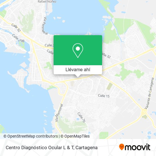 Mapa de Centro Diagnóstico Ocular L & T