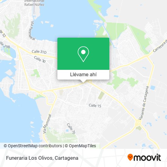 Mapa de Funeraria Los Olivos