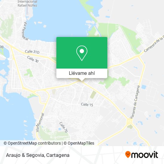 Mapa de Araujo & Segovia