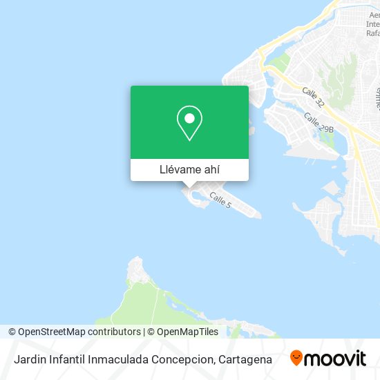 Mapa de Jardin Infantil Inmaculada Concepcion