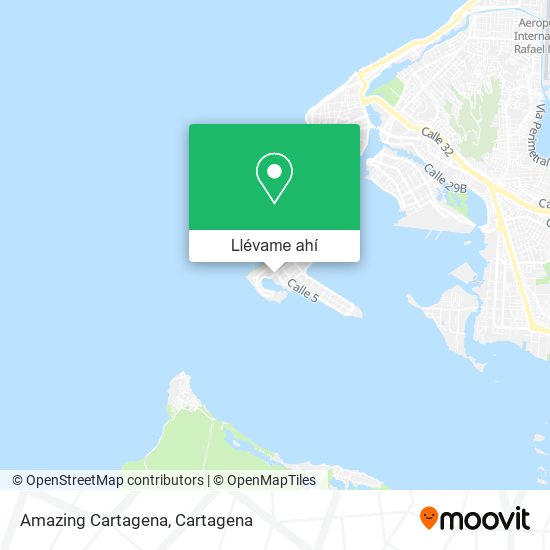 Mapa de Amazing Cartagena