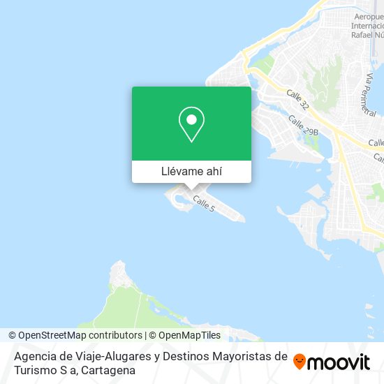 Mapa de Agencia de Viaje-Alugares y Destinos Mayoristas de Turismo S a