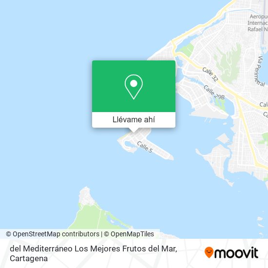 Mapa de del Mediterráneo Los Mejores Frutos del Mar