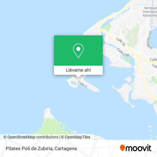 Mapa de Pilates Poli de Zubiria