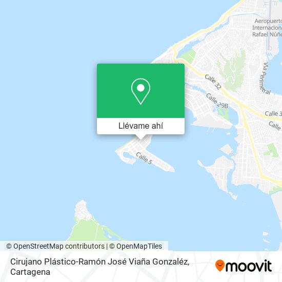 Mapa de Cirujano Plástico-Ramón José Viaña Gonzaléz