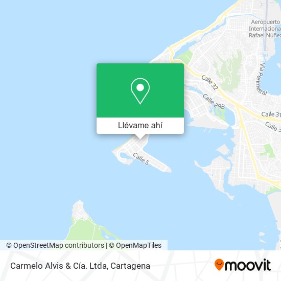 Mapa de Carmelo Alvis & Cía. Ltda