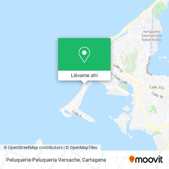 Mapa de Peluqueria-Peluquería Versache